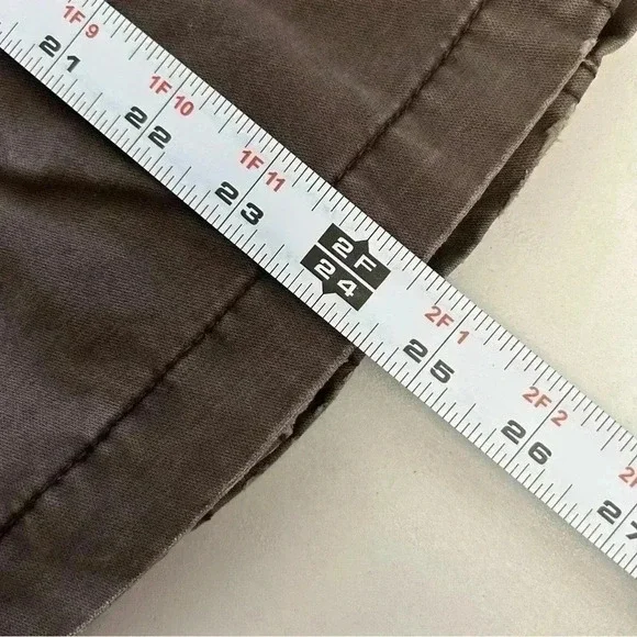 American Eagle Outfitters Jacket Utility Military Cargo Field Cotton Brown XS - Picture 13 of 16